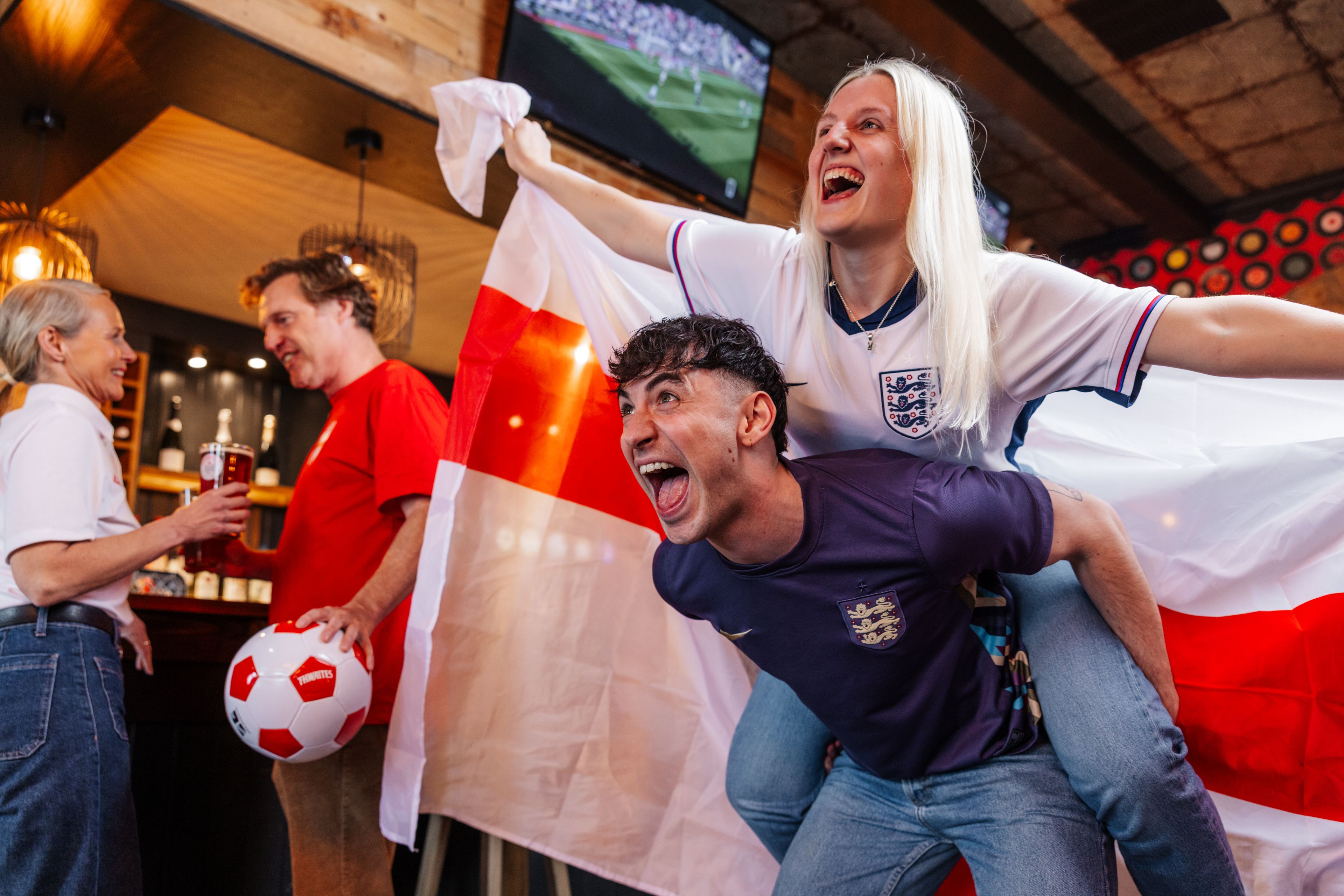 Couple in England t shirts